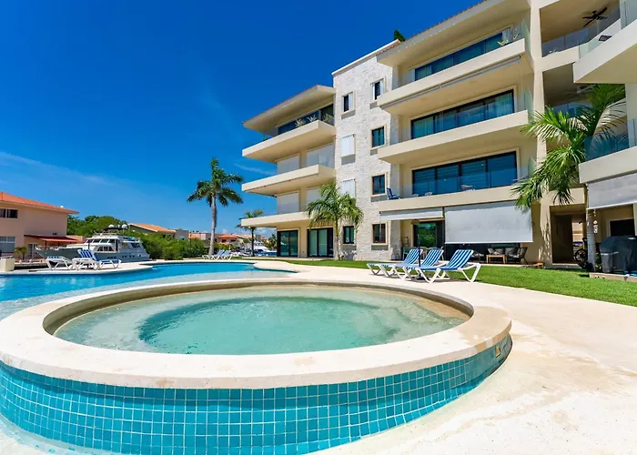 Apartamento Luxury Ground Floor Marinaview-pool-gym-paddleboard Puerto Aventuras