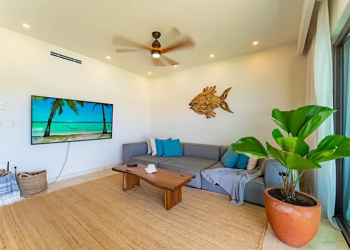 Luxury Ground Floor Marinaview-pool-gym-paddleboard * Puerto Aventuras